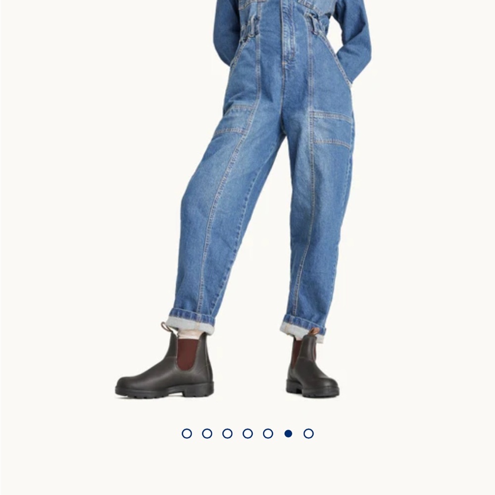 Blundstone Chelsea 
Women's Style 500 Stout Brown Leather Boots - Picture 11 of 12